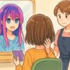 星野アイ風の髪型をオーダーする人