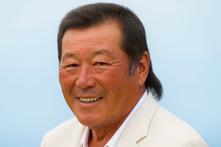 ジャンボ尾崎風の髪型の人3