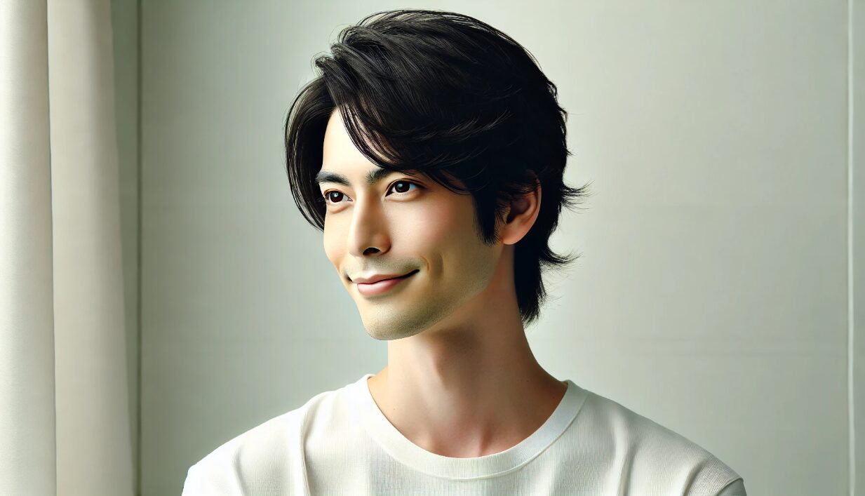 福山雅治風の髪型3
