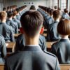 警察学校での髪型例